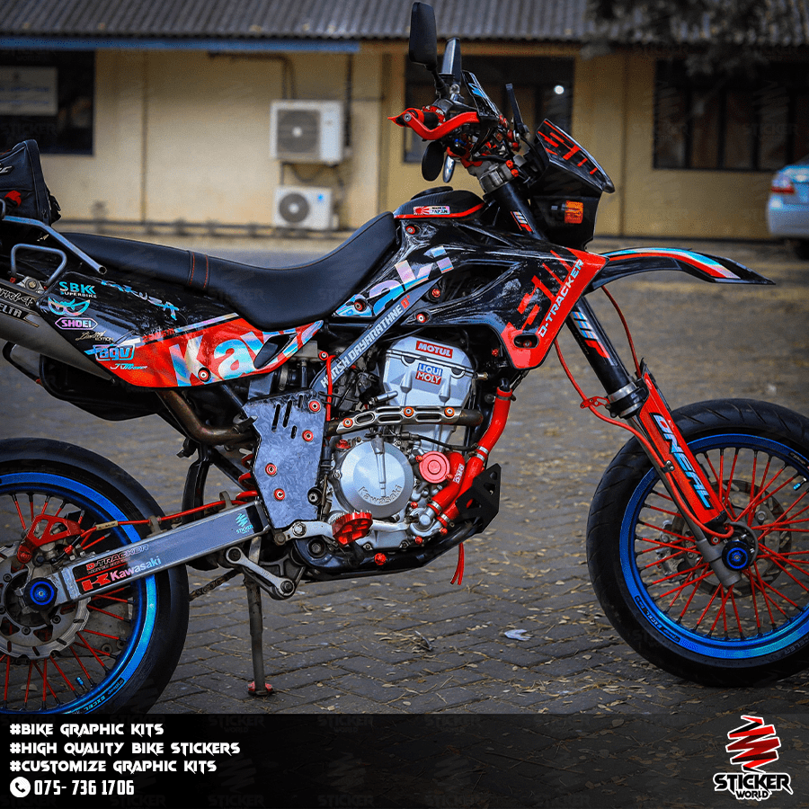 D Tracker Rainbow Graphic Kit